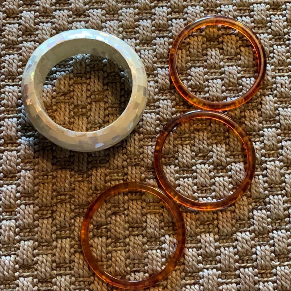 4 Stacking bangles - Picture 3 of 4